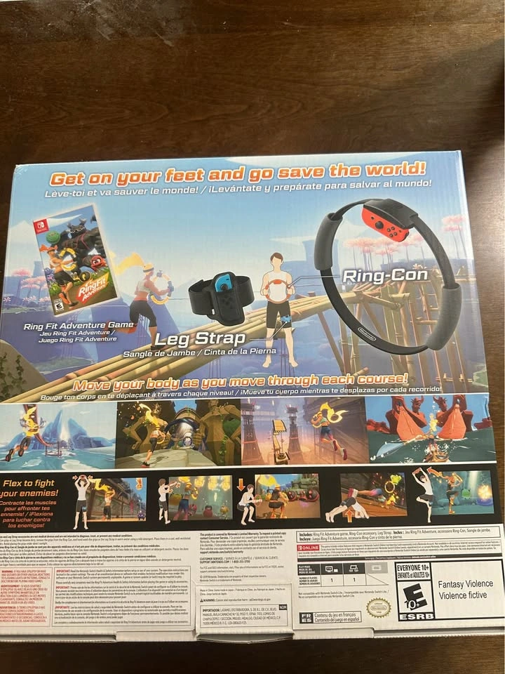 Nintendo Switch Ring Fit Adventure – Complete Set - photo 2