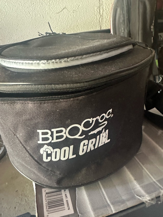Portable Korean Charcoal BBQ Grill with Carrying Bag