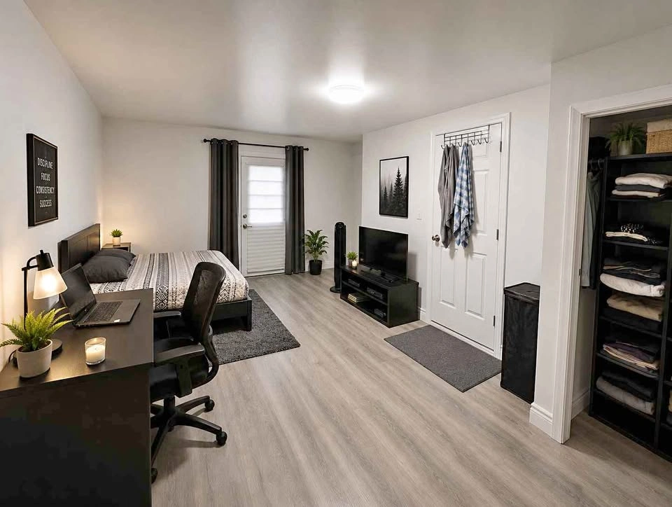 Private room for rent