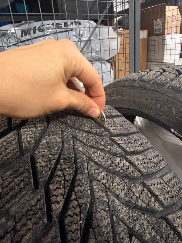 Tesla Winter Tires - No Rims - 1 Season Use - photo 2