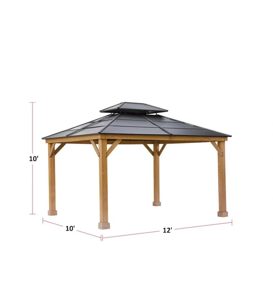 CANVAS Collingwood Outdoor/Patio Hard-Top Gazebo, 10-ft x 12-ft - photo 3