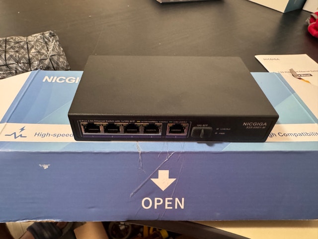 NICGIGA 5-Port 2.5G Ethernet Switch