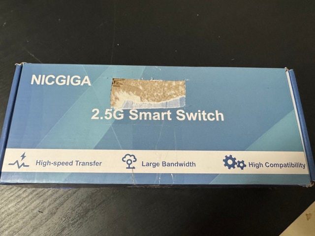 NICGIGA 5-Port 2.5G Ethernet Switch - photo 2