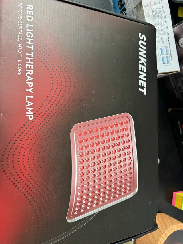 Sunkenet Red Light Therapy Lamp
