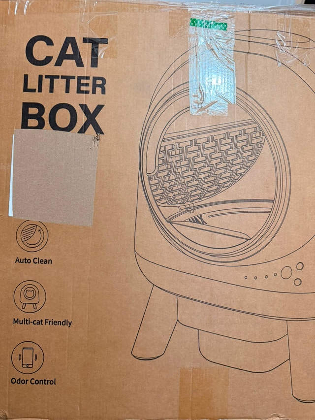 Automatic Self-Cleaning Cat Litter Box