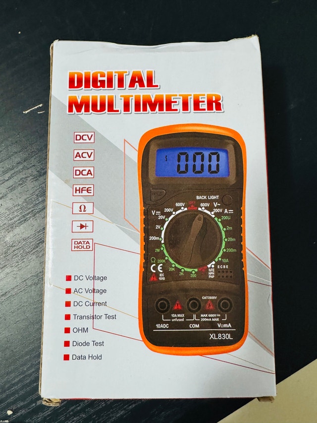 XL830L Digital Multimeter - photo 2
