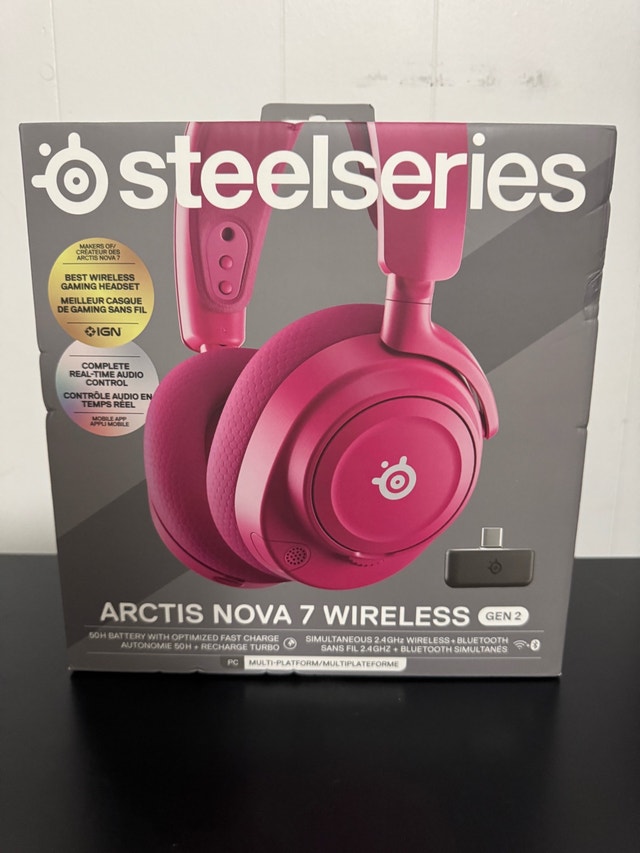 SteelSeries Arctis Nova 7 Wireless Gen 2 Gaming Headset