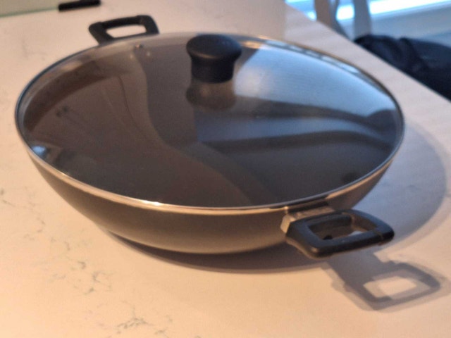 T-Fal jumbo non-stick Wok with lid - photo 2