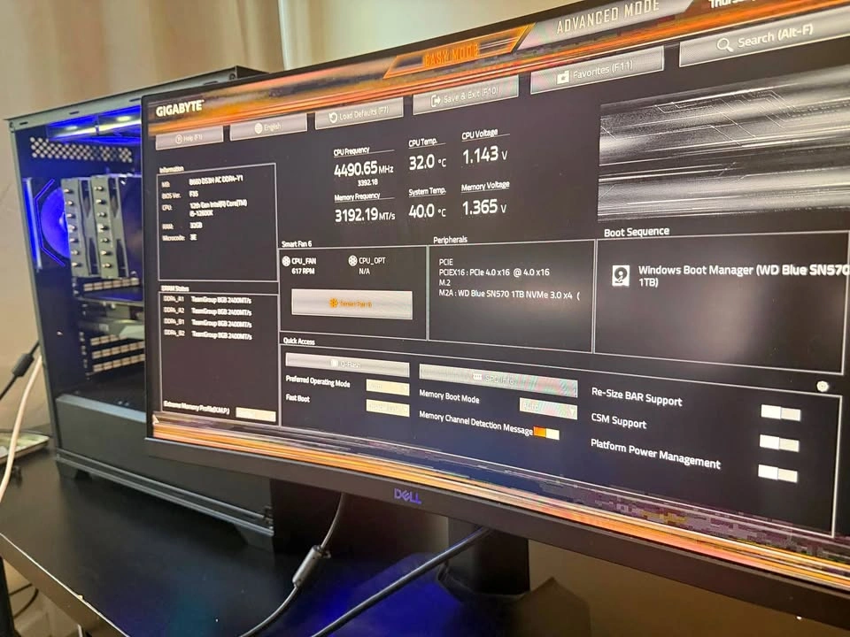 Custom Gaming PC - Intel i5 12600K - RTX 3070 - 32GB RAM - 1TB N