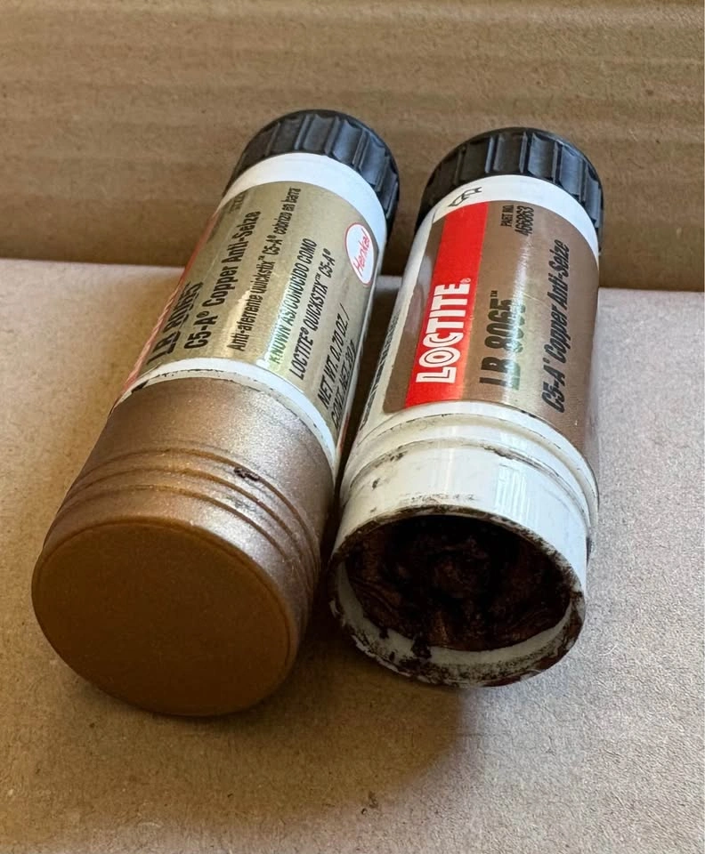 Pack of 2 Loctite LB 8065 C5-A Copper Anti-Seize Sticks - photo 2