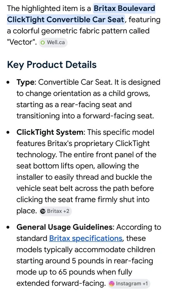 Britax Car Seat - photo 3