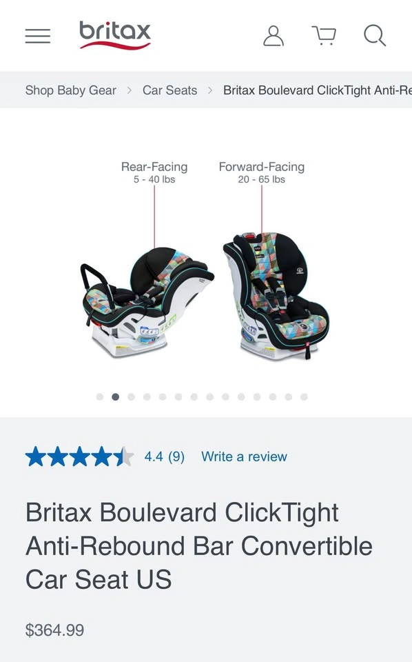 Britax Car Seat - photo 4