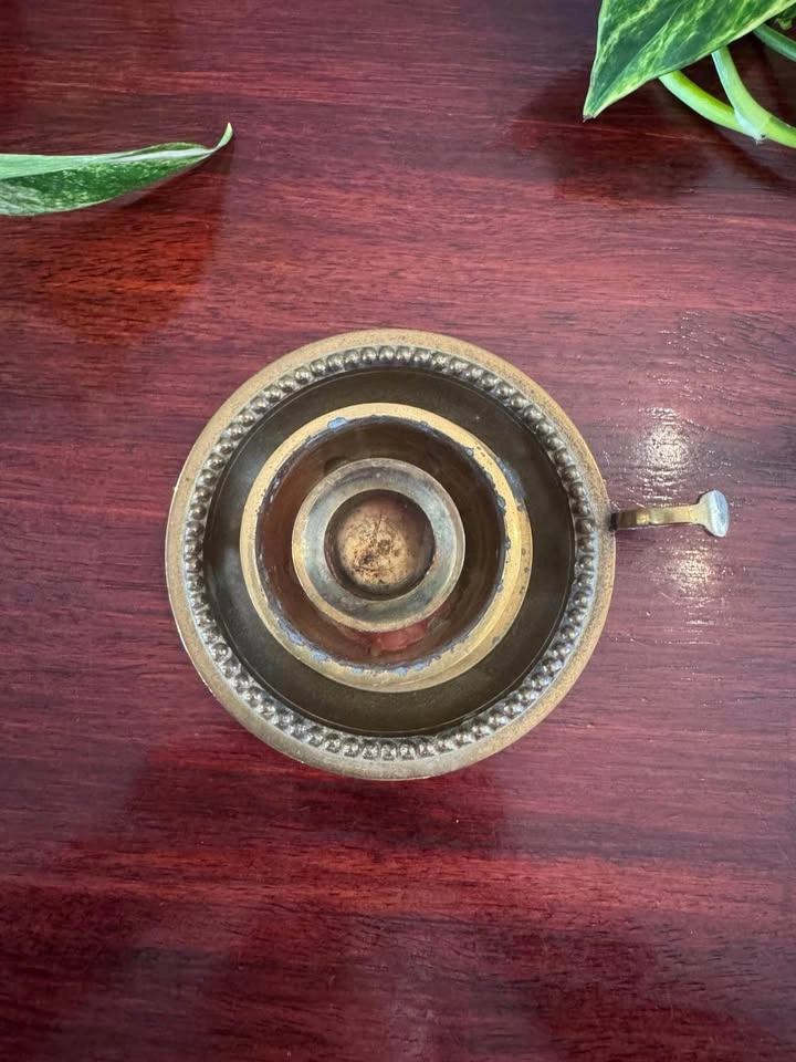 Vintage Brass Candlestick Holder - photo 2