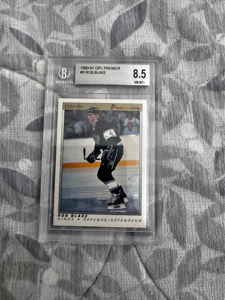 1990-91 Opc Premier #6 Rob Blake