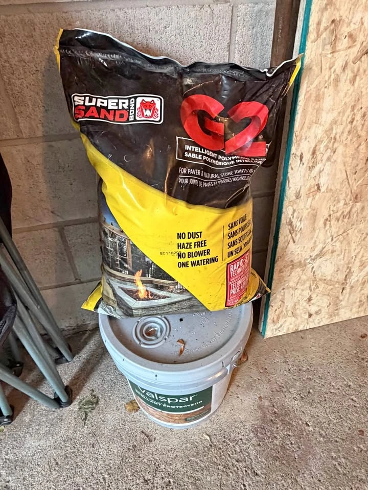Super Sand Bond Polymeric Sand – Slate Grey, New Unopened