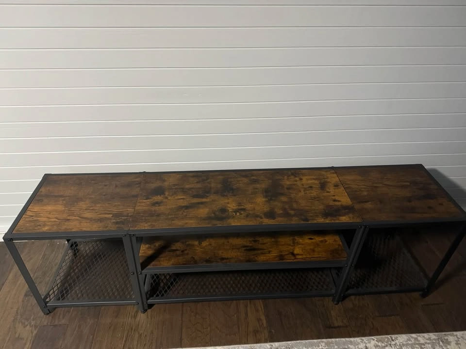 TV stand rustic look - photo 5