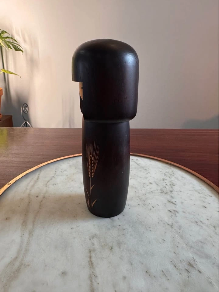 Japanese Wood Kokeshi Doll - Vintage - photo 3