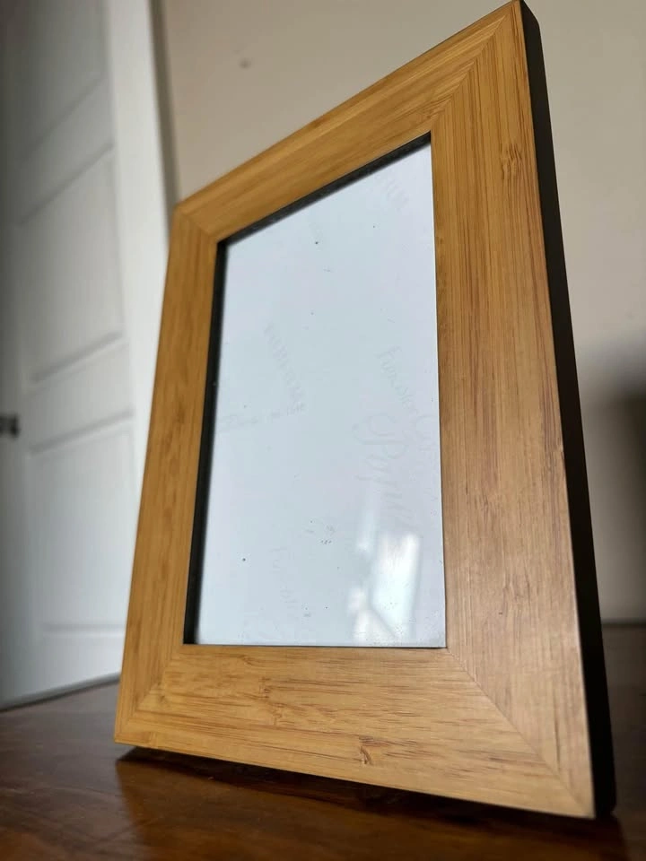 4” x 6” bamboo picture frame - photo 3