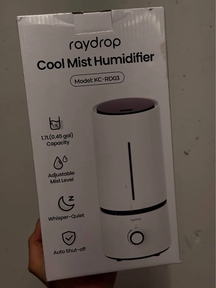 💧 Raydrop Cool Mist Humidifier – 1.7L - photo 2