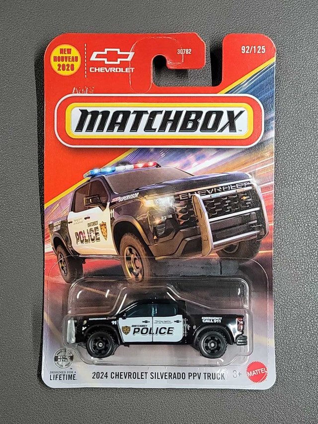 Matchbox 2024 Chevrolet Silverado PPV Truck