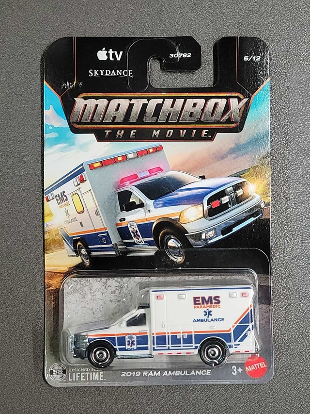 Matchbox 2019 Ram Ambulance The Movie