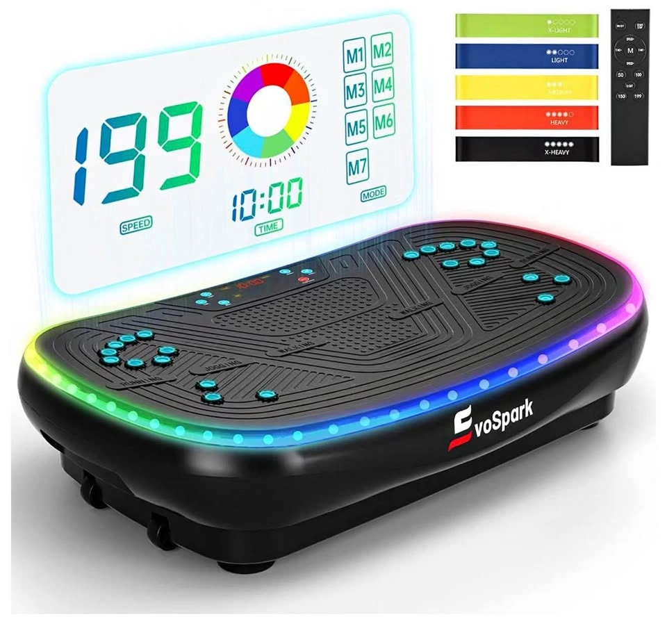 EvoSpark 7-in-1 4D PRO, Vibration Plate Exercise Machine