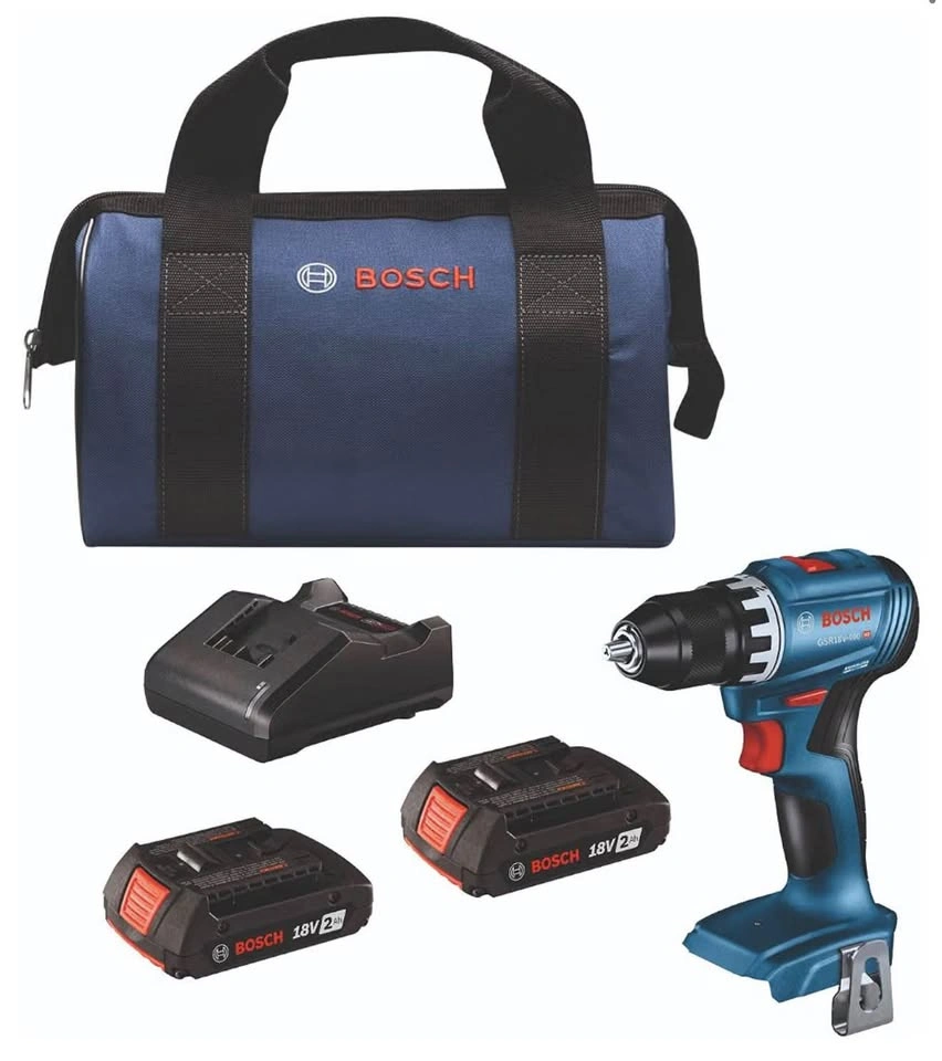 BOSCH GSR18V-400B22 18V Compact Brushless Drill/Driver Kit - photo 2