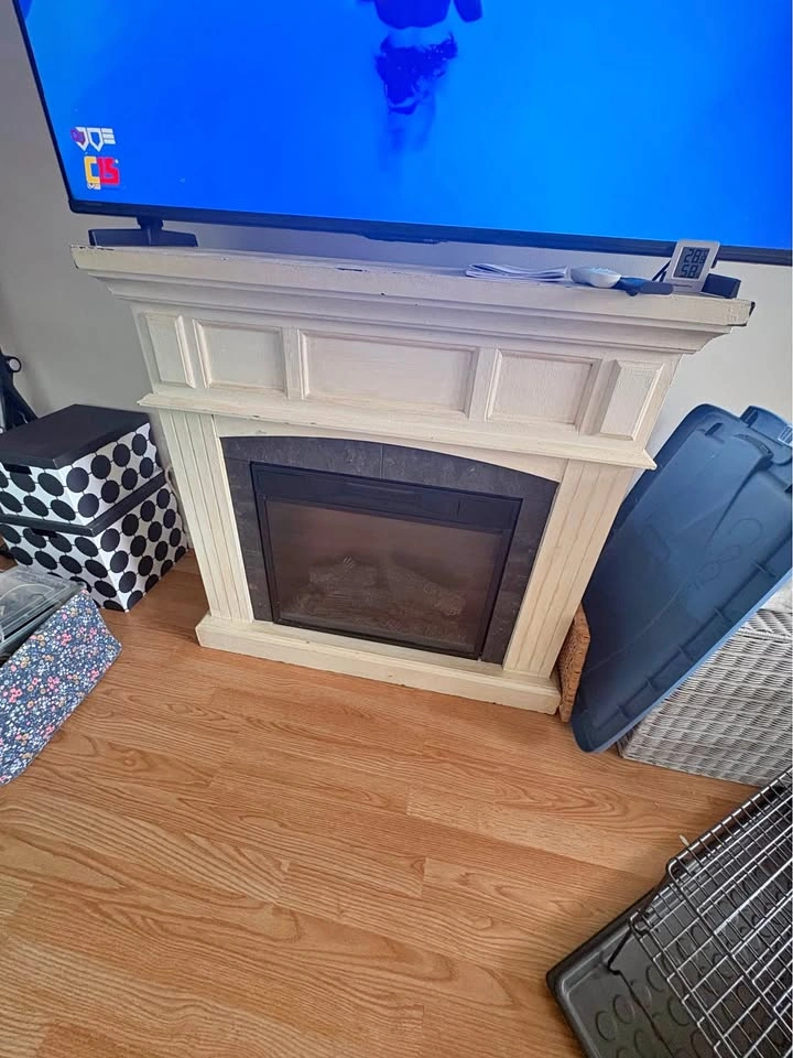 Move out sale: Electric Fireplace with Mantel