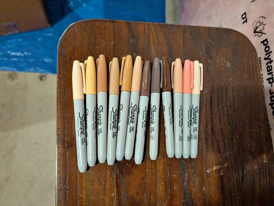 Sharpie Fine Point Permanent Markers skin tones