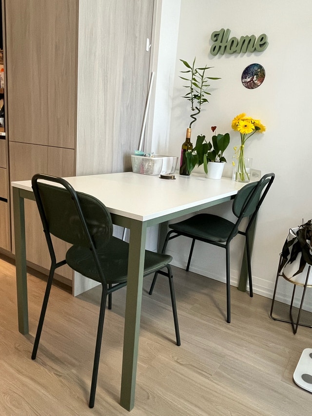 IKEA Table and Two Chairs - photo 2