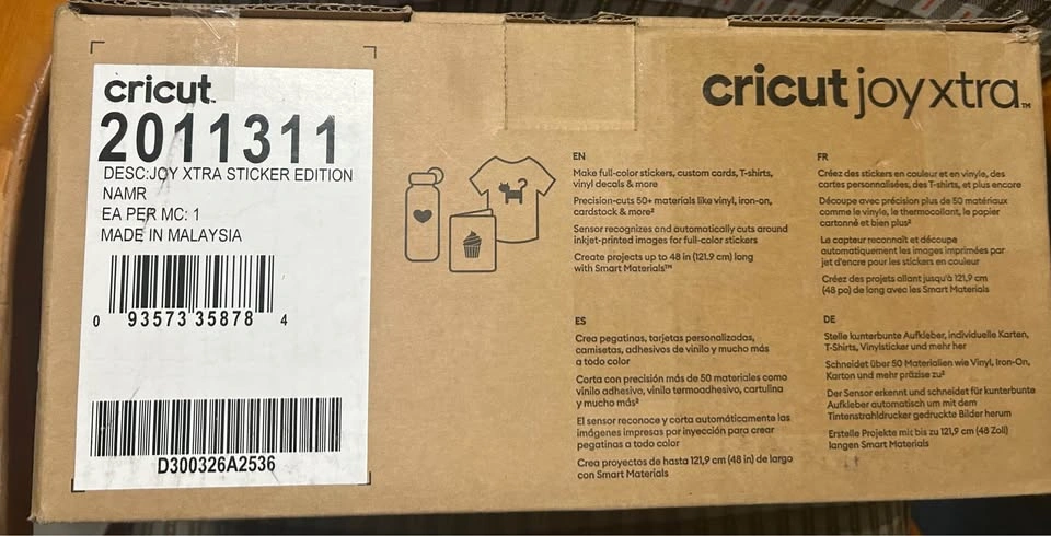 Brand New Cricut Joy Xtra Sticker-Making Edition - photo 3