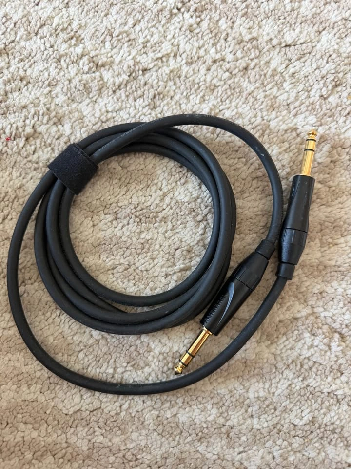 Yorkville Studio One Series 1/4" TRS Cables - Amphenol (Set of 3 - photo 4