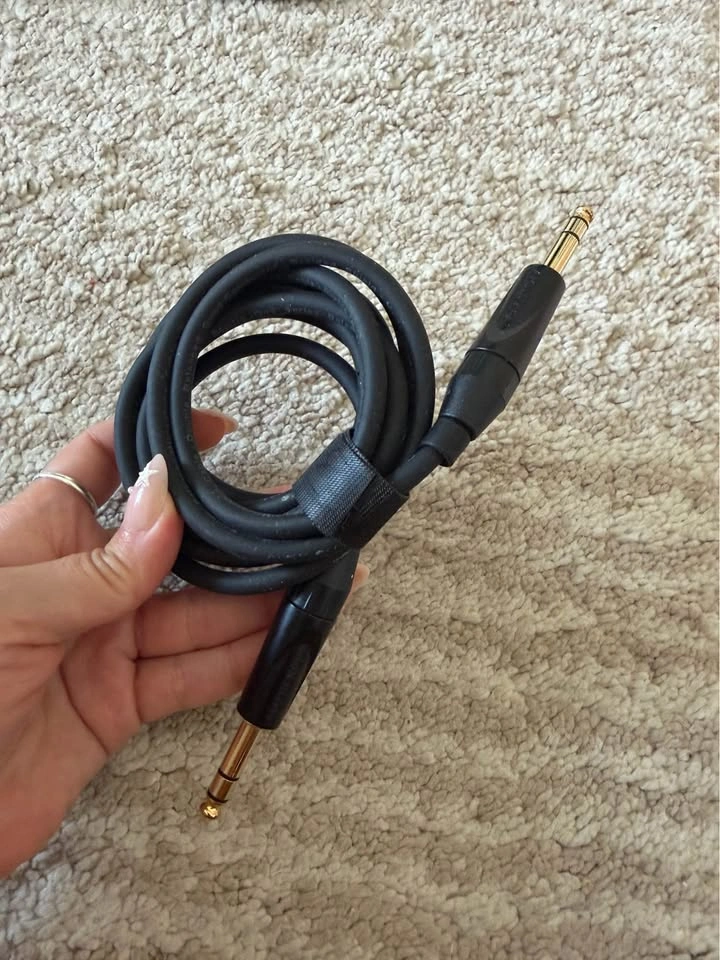 Yorkville Studio One Series 1/4" TRS Cables - Amphenol (Set of 3 - photo 5
