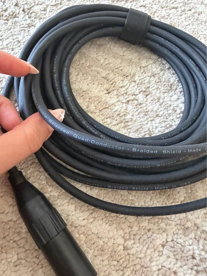 Yorkville Studio One Series XLR Cables - Amphenol Connectors - photo 2
