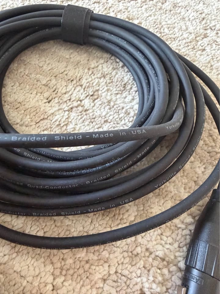 Yorkville Studio One Series XLR Cables - Amphenol Connectors - photo 3