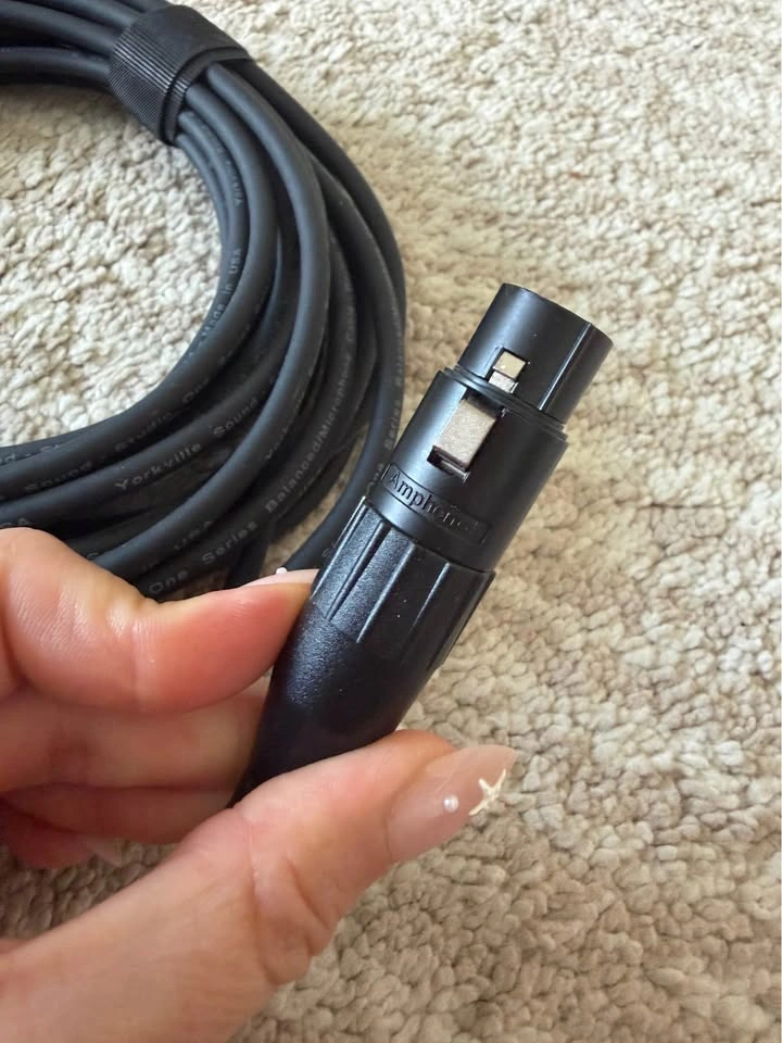 Yorkville Studio One Series XLR Cables - Amphenol Connectors - photo 4