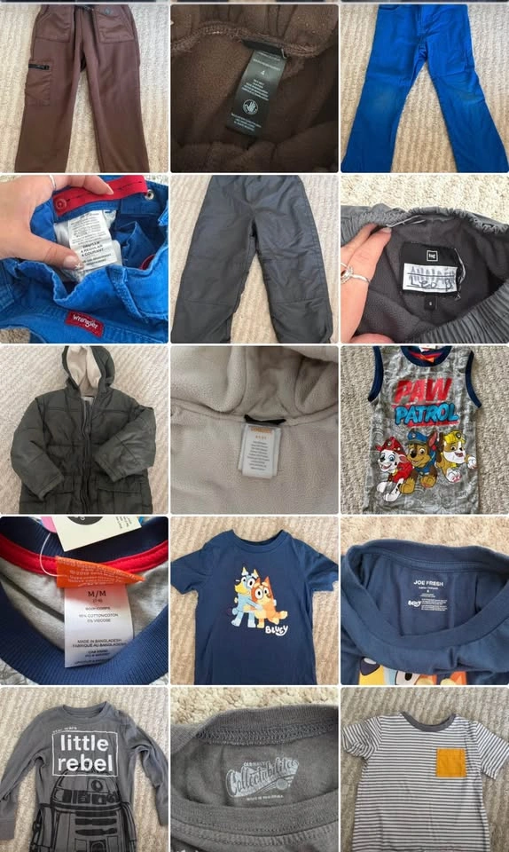 Boys 4T–6T Clothing & Shoes Lot (Sizes 10–13 Shoes) - photo 3
