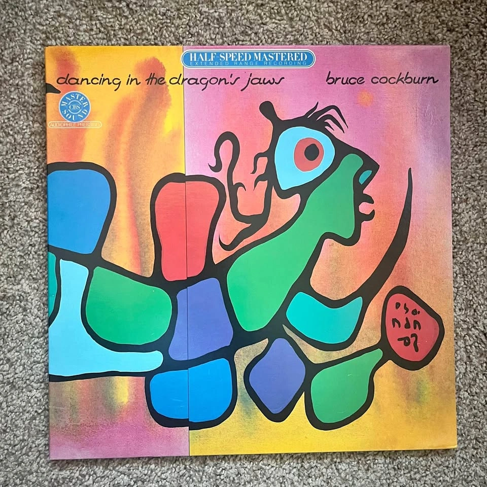 Rare - Bruce Cockburn - Dancing in the Dragon's Jaws Vinyl LP