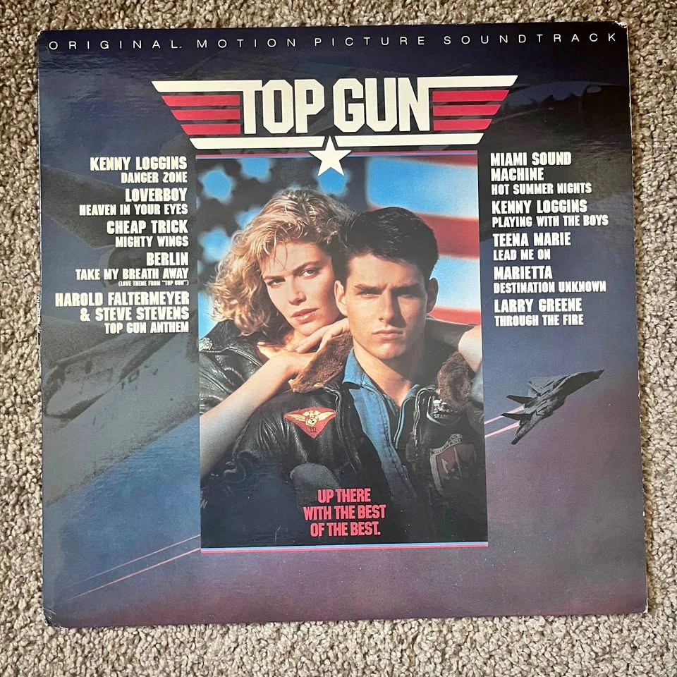 Top Gun Original Motion Picture Soundtrack Vinyl Record