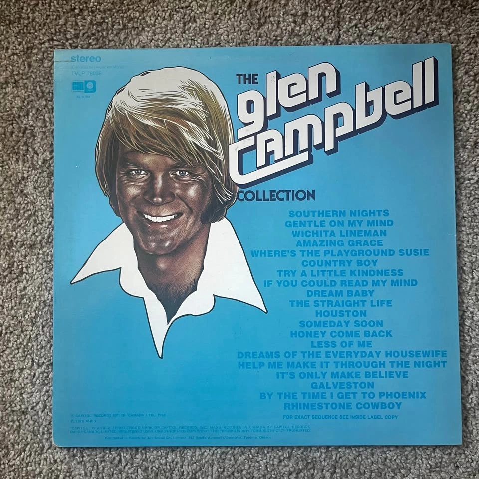 The Glen Campbell Collection Vinyl Record - photo 2