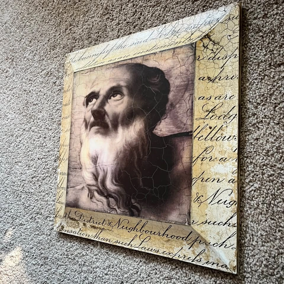Large 14.5” x 14.5” Sid Dickens Memory Block Wall Art - Neptune - photo 3