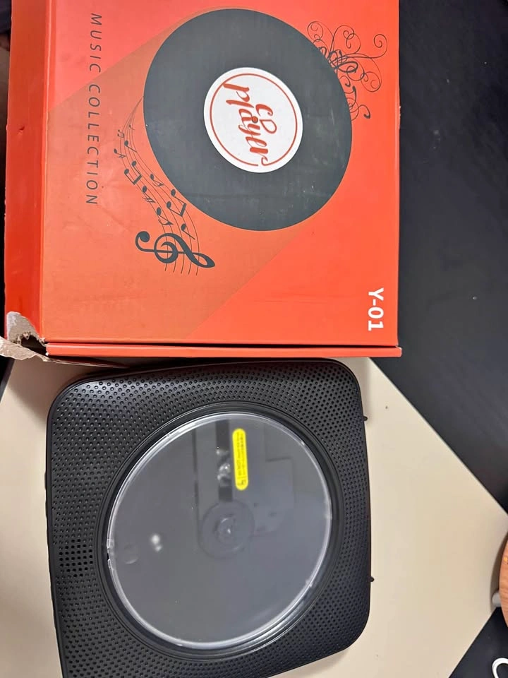 Portable CD Player with Bluetooth and HiFi Stereo Speakers