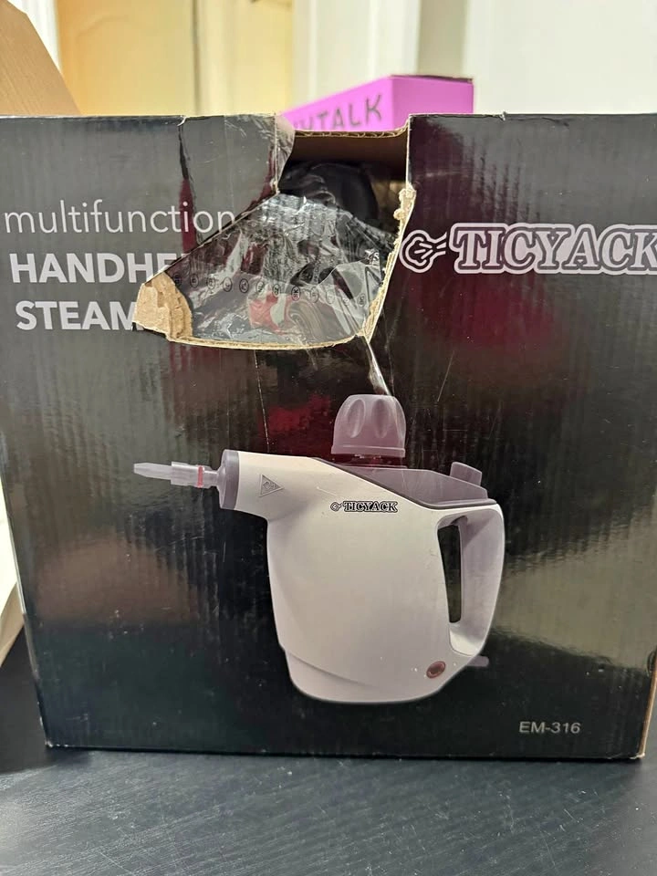 TICYACK Handheld Steam Cleaner 500ml with 16 Accessories