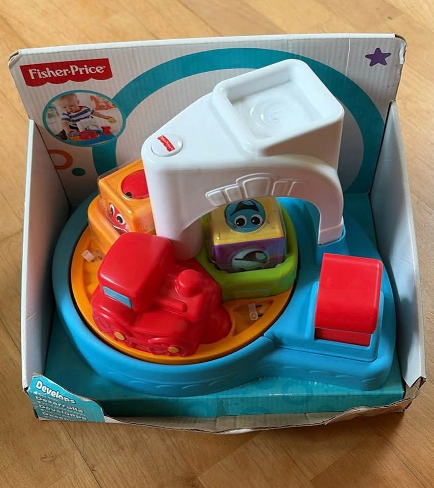 Fisher-Price Roller Blocks Whirlin' Train Town - photo 2
