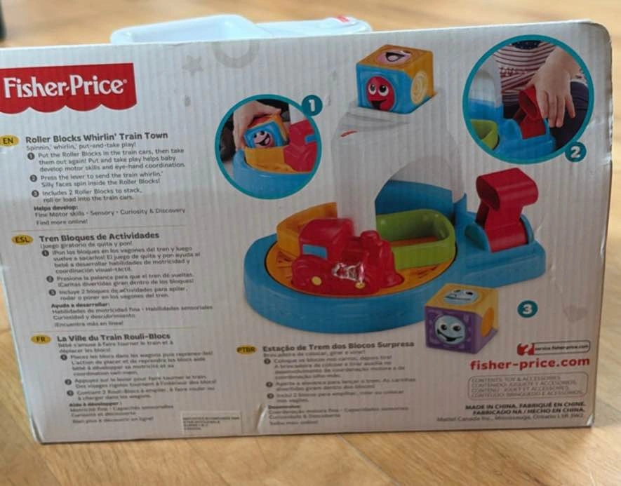 Fisher-Price Roller Blocks Whirlin' Train Town - photo 3
