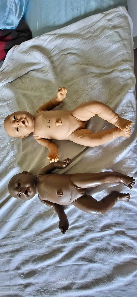 Vintage Jesmar Anatomically Correct Baby Dolls