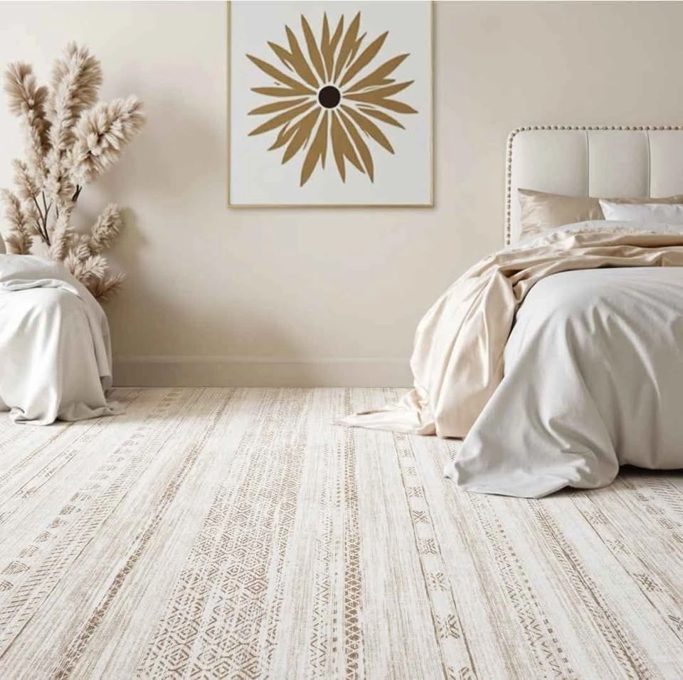 Washable Nordic beige brown rug 🤎 🆕 SEALED - photo 3