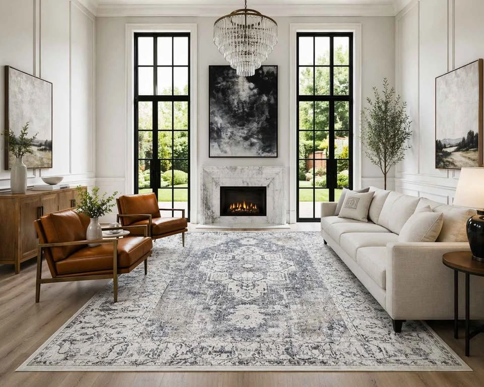 9x12 Malibu SKYE Chenille Washable Area Rug - New - photo 3