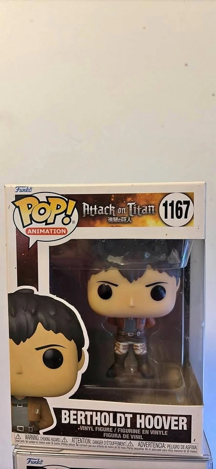 Funko pop Bertholdt Hoover 1167
