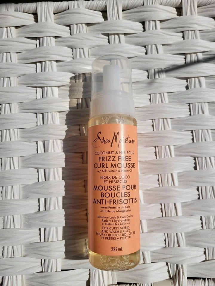 SheaMoisture Coconut & Hibiscus Frizz Free Curl Mousse